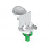 Sports Minifigure Stand Soccer with Spring and Green Pin: {бял}