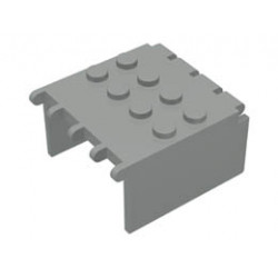 Windscreen 4 x 4 x 2 Canopy Extender with Hinges: {сив}