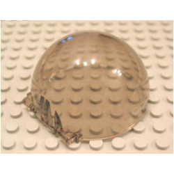 Windscreen 6 x 6 x 3 Canopy Half Sphere with Hinge: {прозрачно кафяв}