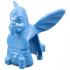Minifigure, Head Modified SW Watto Plain: {умерено син}