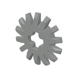Technic, Gear 14 Tooth Bevel Thin : {сив}