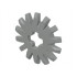 Technic, Gear 14 Tooth Bevel Thin : {сив}