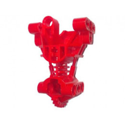 Bionicle Body Torso Trunk Gearbox: {ярко червен}