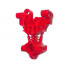 Bionicle Body Torso Trunk Gearbox: {ярко червен}