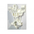 Bionicle Body Torso Trunk Gearbox: {бял}
