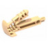 Bionicle Foot Wedge 3 x 7 x 3: {тухлено жълт}
