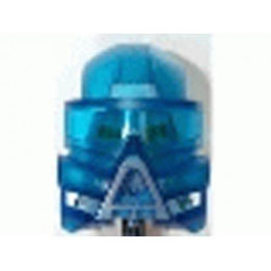 Bionicle Mask Kaukau: {прозрачно син}