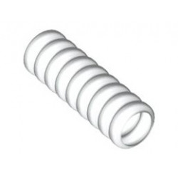 Hose, Ribbed 7mm D. 3L: {бял}