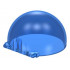 Windscreen 6 x 6 x 3 Canopy Half Sphere with Hinge: {прозрачно син}