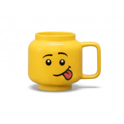 LEGO® керамична чаша - Изплезено човече (голяма), 500 мл – ПРИСПОСОБЛЕНИЯ