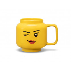 LEGO® керамична чаша - Намигащо момиче (голяма), 500 мл – ПРИСПОСОБЛЕНИЯ