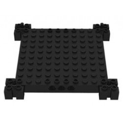 Brick, Modified 12 x 12 Base: {черен}
