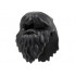 Minifigure, Hair Beard - Giant (Hagrid): {бял}