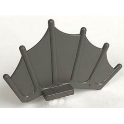 Dinosaur Sail Fin: {тъмно сив}