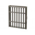 Bar 8 x 8 x 2 Sliding Grille: {тъмно сив}