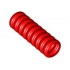 Hose, Ribbed 7mm D. 3L: {ярко червен}