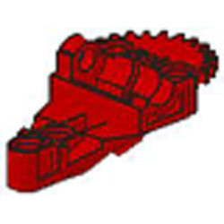 Technic, Gearbox Half: {ярко червен}