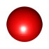 Ball, Hard Plastic 52mm D. (Duplo Ball for Ball Tube): {ярко червен}