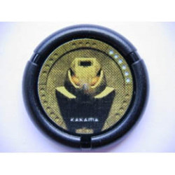 Bionicle Bamboo Disk with Kakama Mask Pattern: {черен}
