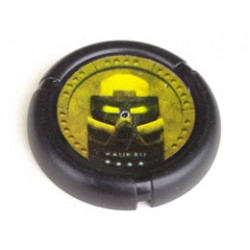 Bionicle Bamboo Disk with Kaukau Mask Pattern: {черен}
