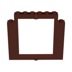 Door, Frame 2 x 8 x 6 Swivel without Bottom Notches: {земно оранжев}