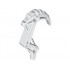 Bionicle Claw Hook with Axle: {бял}