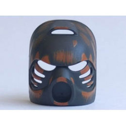 Bionicle Mask Hau with Infected Pattern: {черен}