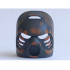 Bionicle Mask Hau with Infected Pattern: {черен}