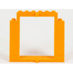 Door, Frame 2 x 8 x 6 Swivel without Bottom Notches: {ярко жълто-оранжев}