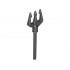 Bionicle Weapon Long Axle Trident: {черен}