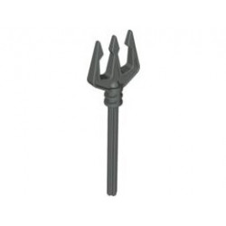 Bionicle Weapon Long Axle Trident: {тъмно сив}