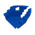 Boat, Hull Small Bow 12 x 12 x 5 1/3, Top : {ярко син}