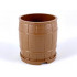 Container, Barrel 4 x 4 x 3.5 : {земно оранжев}