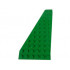 Wedge, Plate 7 x 12 Wing Right : {тъмно зелен}