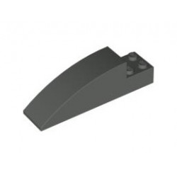 Slope, Curved 8 x 2 x 2: {тъмно сив}