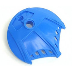 Bionicle Weapon 5 x 5 Shield with 3 Top Fins: {ярко син}