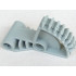 Technic, Arm 2 x 5 with 1/4 Gear 8 Tooth Double Bevel: {сив}