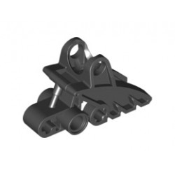 Bionicle Foot with Ball Joint Socket 2 x 3 x 5: {черен}