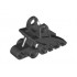 Bionicle Foot with Ball Joint Socket 2 x 3 x 5: {черен}