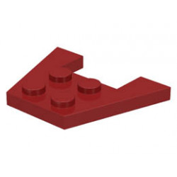 Плочка 3X4/18°: {нов тъмно червен}