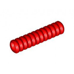 Hose, Ribbed 7mm D. 4L: {ярко червен}