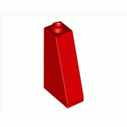 Покривна плочка 1X2x3/73° : {ярко червен}