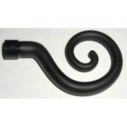 Monkey Tail, Curled: {черен}