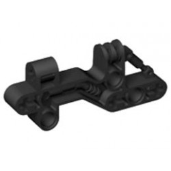 Bionicle Bohrok Shoulder, Liftarm 1 x 3 x 7: {черен}