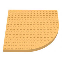 Тухличка 16X16 дъга: {топло жълто-оранжев}