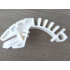 Bionicle Tohunga Disk Thrower Arm: {бял}
