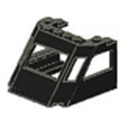 Train Front Sloping Top : {черен}