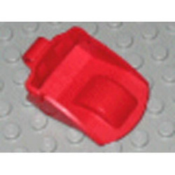 Bionicle Krana Holder 3 x 4 (Scoop / Bucket with Axle Hole): {ярко червен}