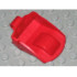 Bionicle Krana Holder 3 x 4 (Scoop / Bucket with Axle Hole): {ярко червен}