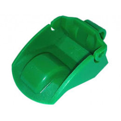 Bionicle Krana Holder 3 x 4 (Scoop / Bucket with Axle Hole): {тъмно зелен}